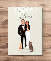 Image 4 of Wedding Welcome Sign