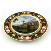 Image 2 of Death Star Landscape - Fine China Plate - #0787l