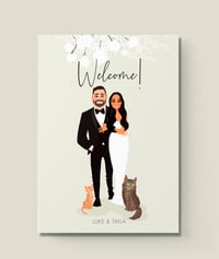 Image 3 of Wedding Welcome Sign