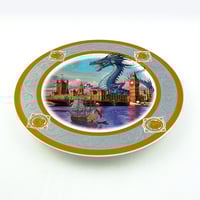 Image 2 of London Blue dragoon - Large Fine China Plate - #0775