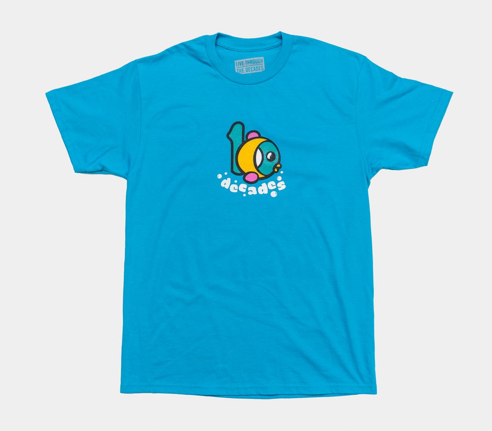 Image of Fishbowl Tee Aqua