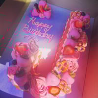 Letter cake
