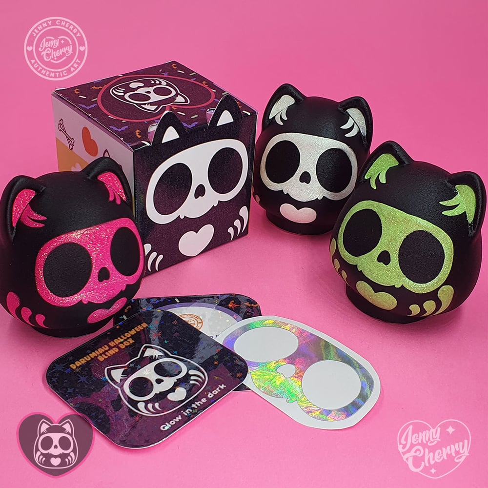 Image of Darumiau Halloween Vinyl Toy Blind box