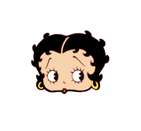 multi layered betty boop stencils