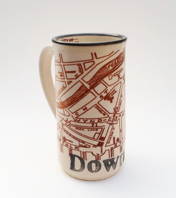 Image of Guelph Inspired 'Downtown' Mug by Bunny Safari