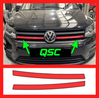 Image 1 of Vw Caddy Mk4 Facelift Front Grill Dechrome sticker 