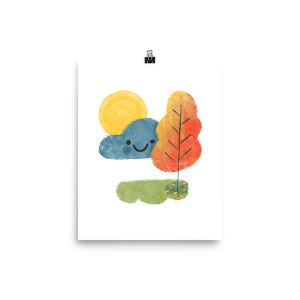 Image of Autumn Cloud 8" x 10" Print - free shipping