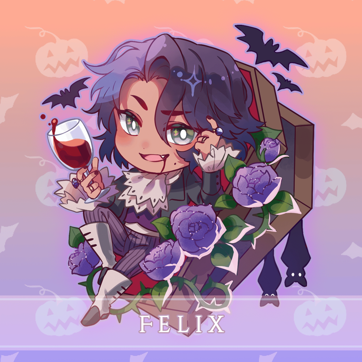 Image of Last Legacy ✧ Halloween Party Acrylic Charms (LIMITED EDITION)