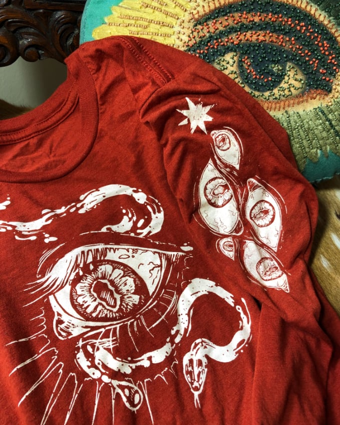 Image of "Algol" Long Sleeved Tshirt (Two Colorways)