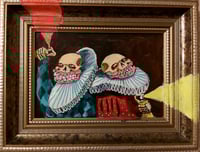 Harlequin Crimson Framed Ruffneck