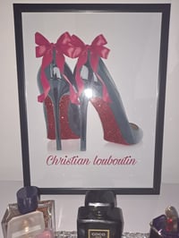 Image 2 of LOUBOUTIN RED SOLE GLOSSY PRINT 