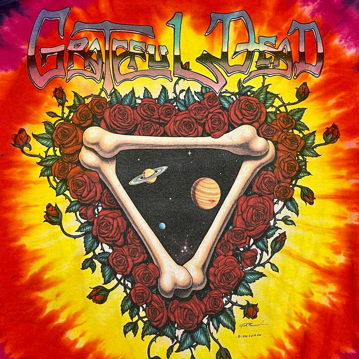 Original Vintage Grateful Dead Space Your Face 1992!! X-Large