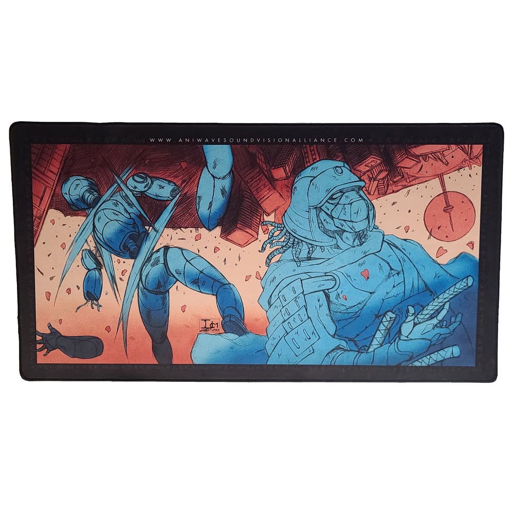 "R0N1N II" Gaming Mouse Pad (30" x 16") [Illustrated By STRIKE BOOGIE)