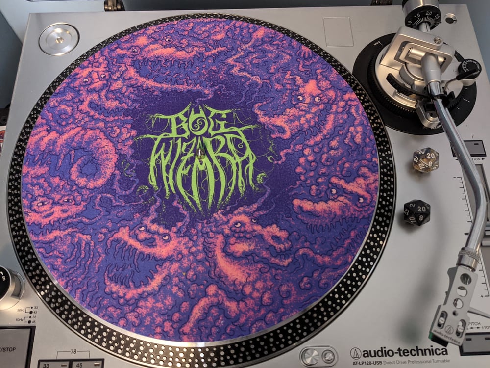 Miasmic Purple Smoke 12" Slipmat