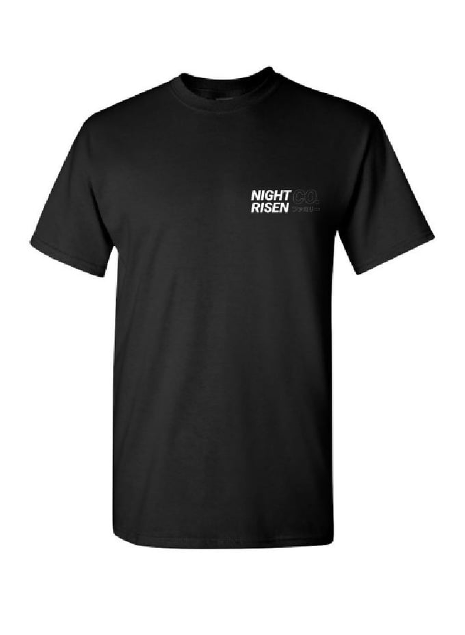 Image of Nightrisen Katakana Black Tee