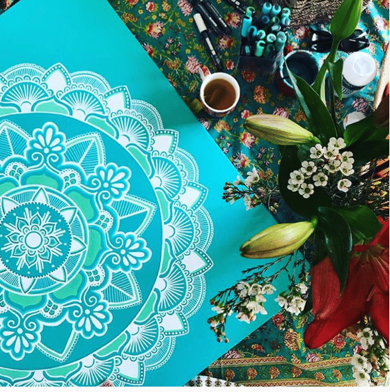 Image of Workshop - Mandala On Canvas
