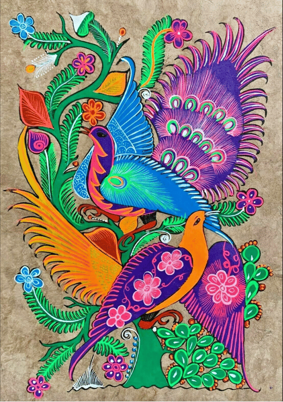 Image of Workshop - Mexican Bark Art