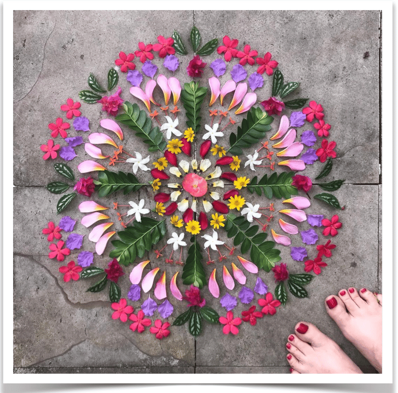 Image of Workshop - Fresh Flower Mandala