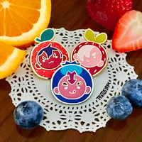 Image 1 of Fruit Salad Trio [enamel pins]