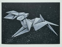 "White Rabbit #2" original watercolour
