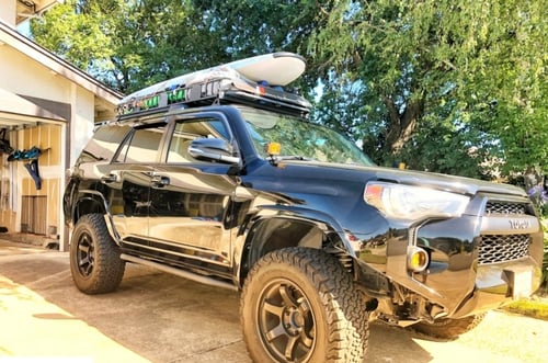 Image of 2010-2022 TOYOTA 4RUNNER TRAIL EDITION BOLT ON ROCK SLIDERS