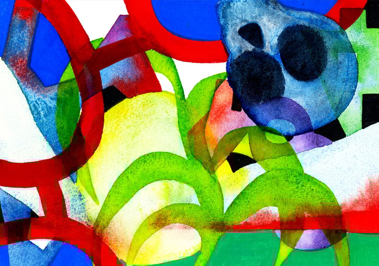 Image of Imaginary Landscape & Skull 05