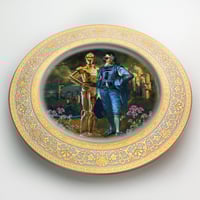 Image 2 of The Odd couple - Large Fine China Plate - #0745
