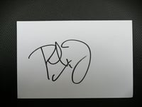Paul Feig Director Signed 6x4 Index Card