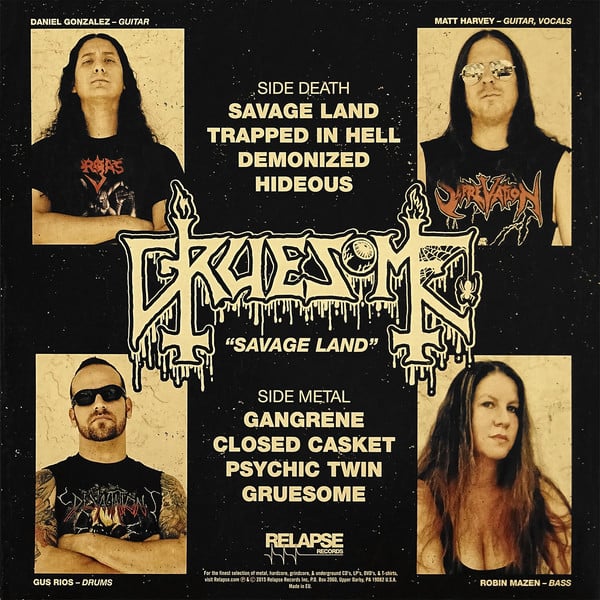 Gruesome - Savage Land (Bloody Vinyl)