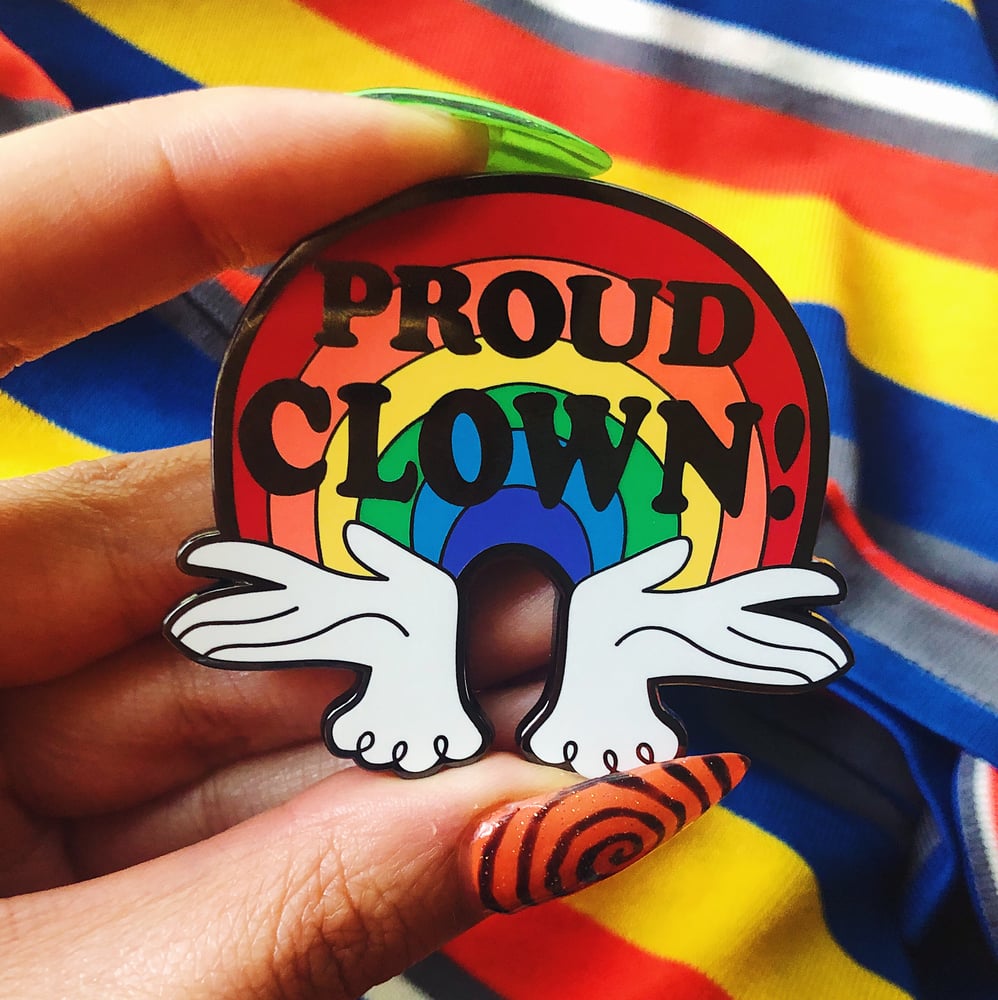 Image of Proud Clown Pin