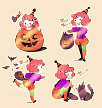 Image 2 of Lolly-ween ~~ Halloween Sticker Pack! 