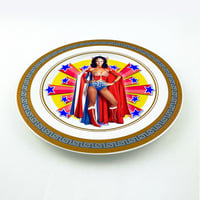 Image 2 of Wonder Lynda - Large Fine China Plate - #0776