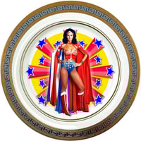 Image 1 of Wonder Lynda - Large Fine China Plate - #0776