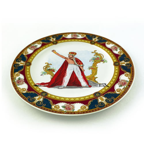 Image of Freddie - Fine China Plate - #0787
