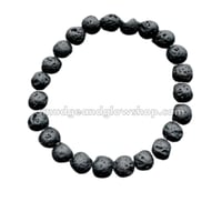 Image 4 of Volcanic Lava Stone Bracelet (Just 3 left!)
