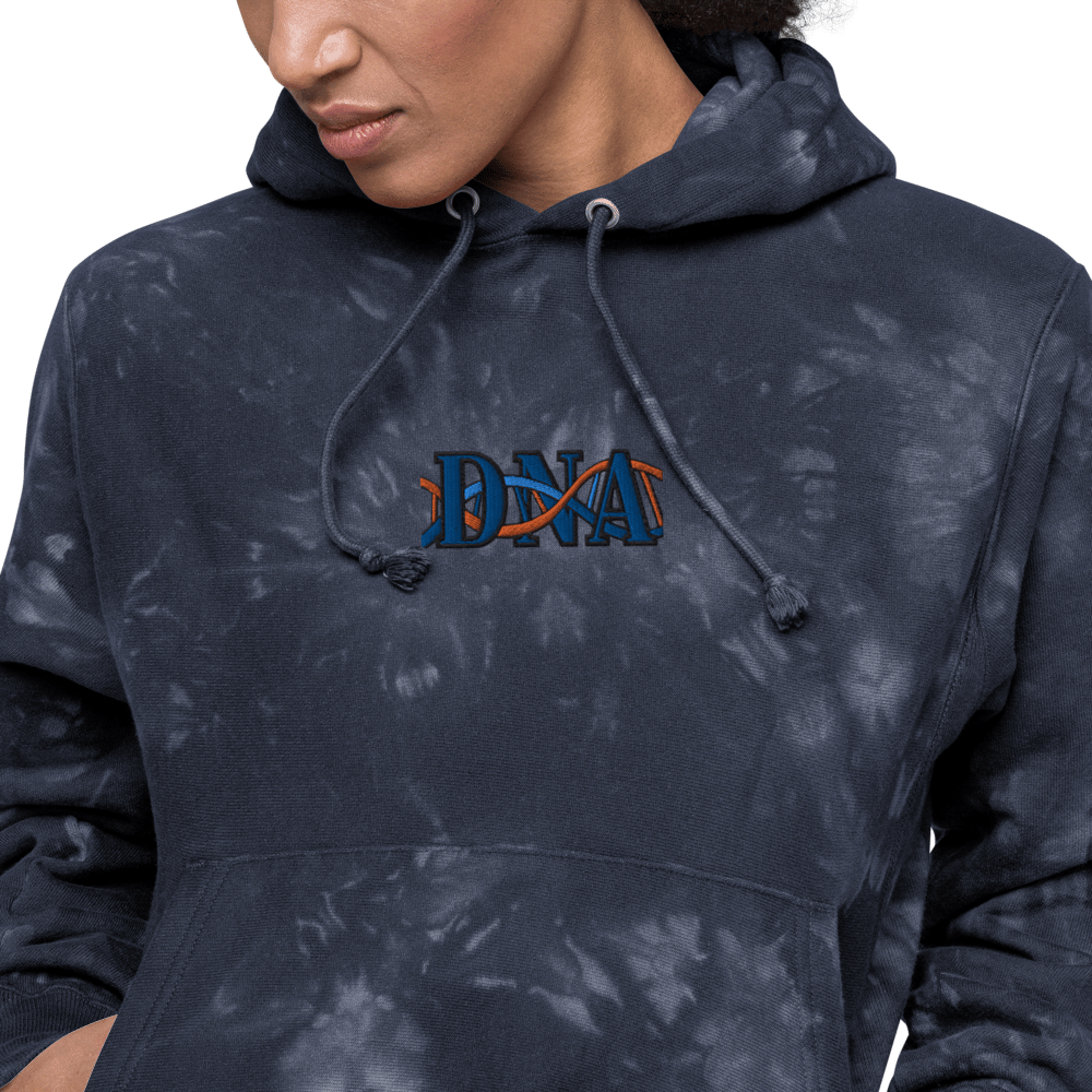 Image of DNA X Champion Tie-Dye Hoodie