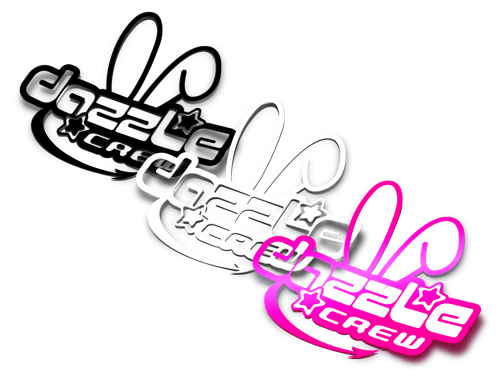 Image of DazzleCrew Logo stickers