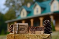 Image 1 of Mountain Lodge Rough-Cut Sock Soap