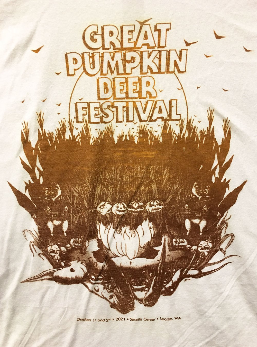 The 17th Great Pumpkin Beer Fest Tee