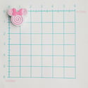 Peppermint Minnie Straw Topper
