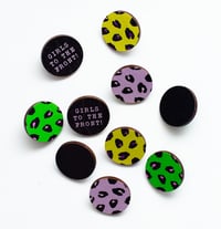 Image 2 of DOTTY & LIVELY STUD EARRINGS