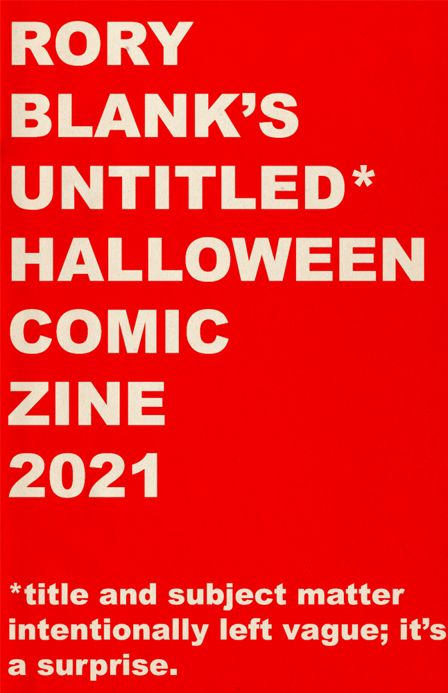 Image of Halloween 2021 zine