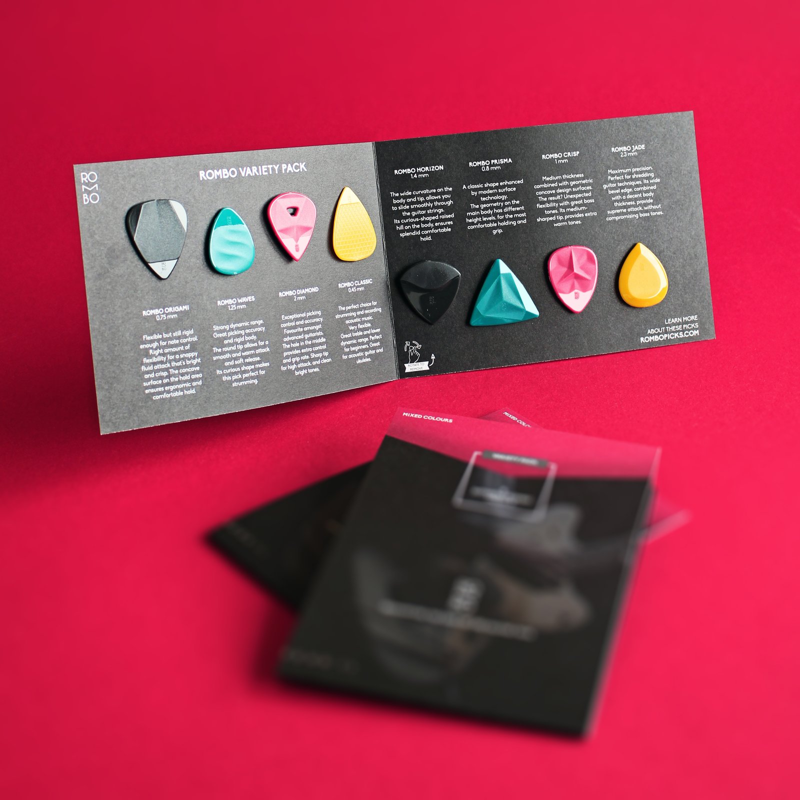 Guitar pick store variety pack