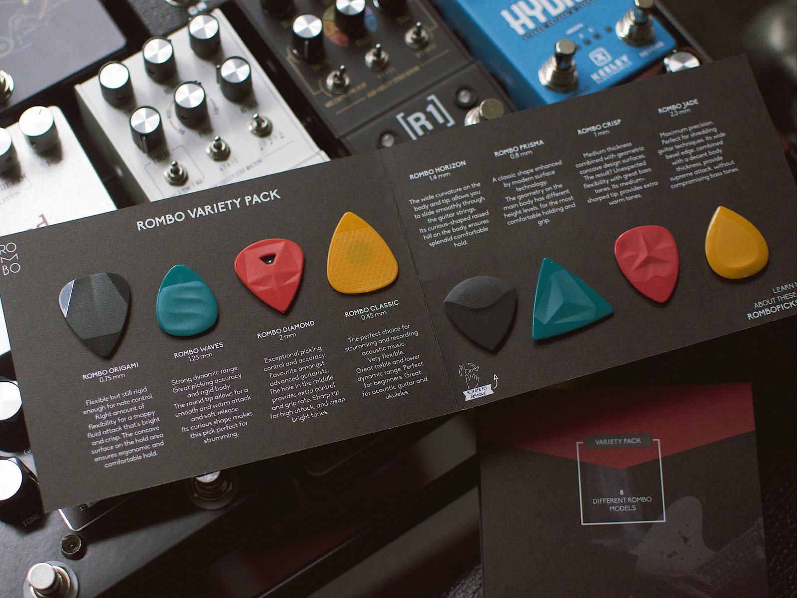 Guitar pick deals variety pack