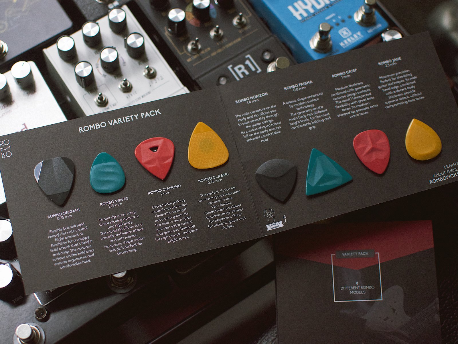 ROMBO GUITAR PICK HOLDER