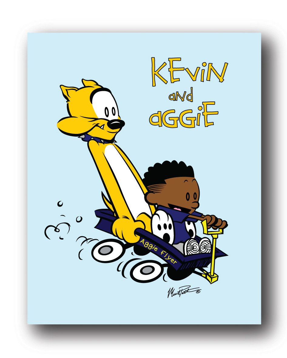 Image of Kevin & Aggie Print