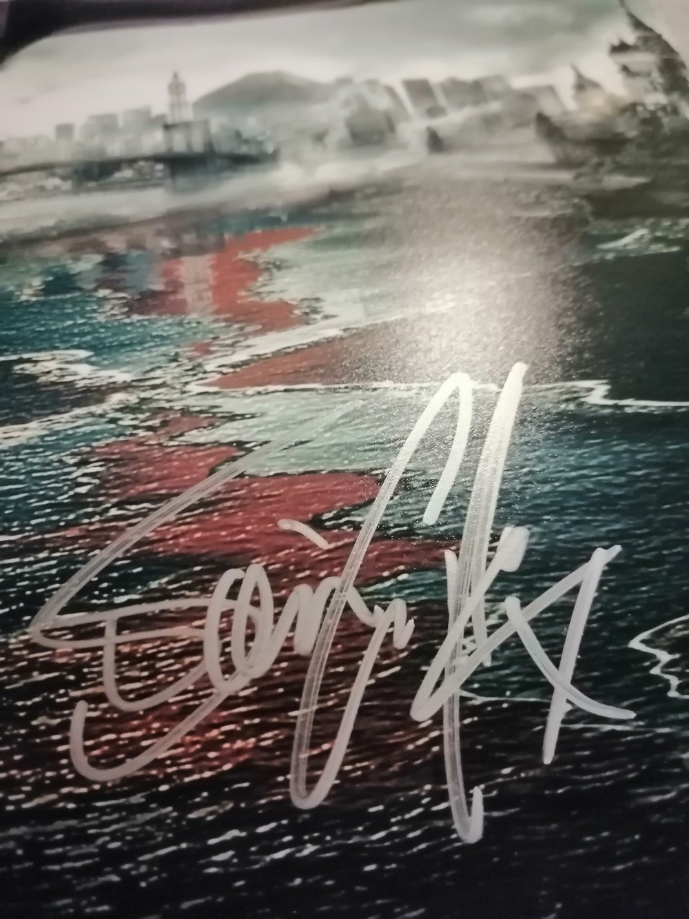 Resident Evil Sienna Guillory Signed 10x8
