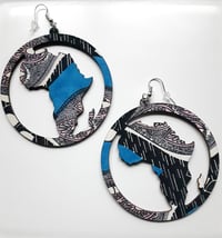 "AFRICA" Wood Earrings