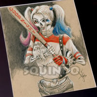 Skulltober 10/15 "Harley Quinn"