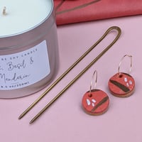 Image 4 of Una Minimal Brass Hair Pin